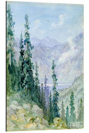 Magnettafel Berglandschaft