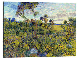 Magnettafel Sonnenuntergang am Montmajour