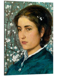 Magnettafel Eine junge Schönheit