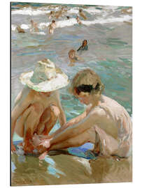 Magnettafel Der verletzte Fuß