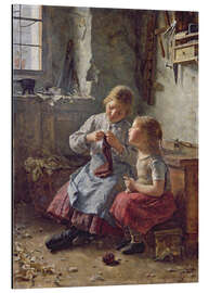 Magnettafel Stricken