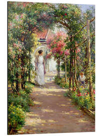 Magnettafel Sommer im Garten