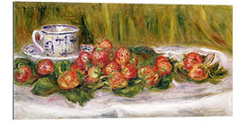 Galleritryck Still Life of Strawberries and a Tea-cup