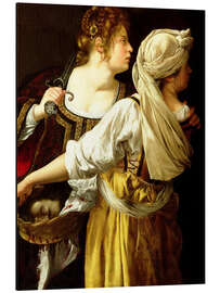 Aluminium print Judith and her Maidservant I