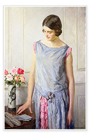 Wall print  Yes or no - William Henry Margetson