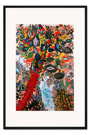 Gerahmter Kunstdruck Der Paradiesbaum