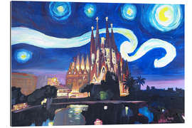 Galleriprint Starry Night in Barcelona