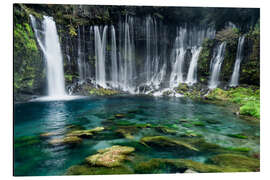 Magnettafel Türkis blaue Wasserfälle