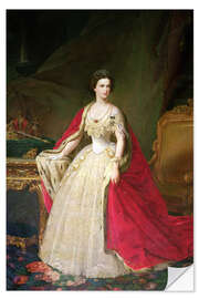 Wall sticker Empress Elisabeth of Bavaria