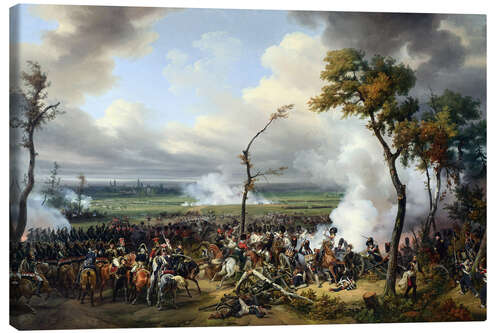 Canvas print Battle of Hanau, 1813