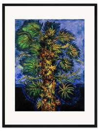 Gerahmter Kunstdruck Baum