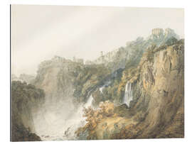 Gallery print Tivoli with the Temple of the Sibyl and the Cascades