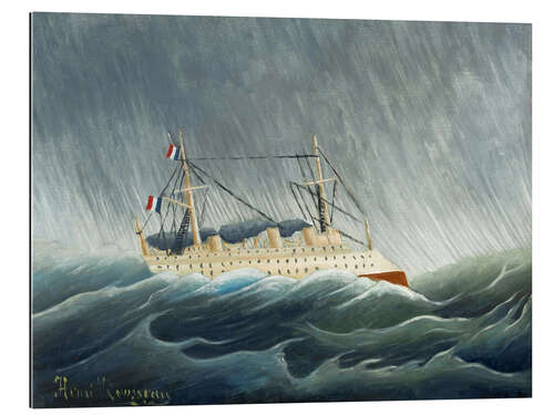 Gallery print The storm-throwing ship