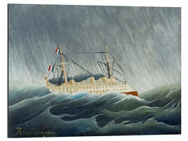 Magnettafel Das Sturm-werfende Schiff