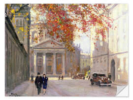 Wandsticker Eine Straße in Kopenhagen