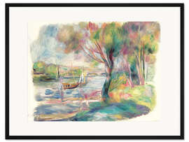 Gerahmter Kunstdruck Seine bei Argenteuil