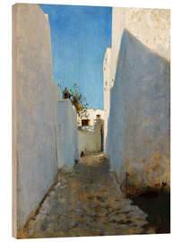 Puutaulu A Moroccan Street Scene