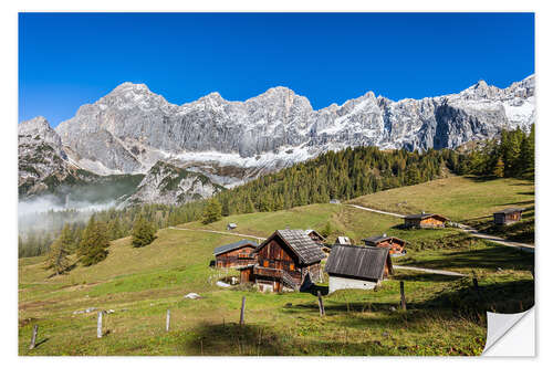 Vinilo para la pared Alm in the Alps