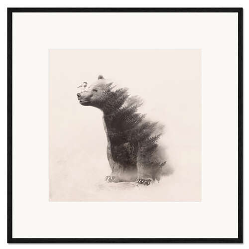 Framed art print No harm