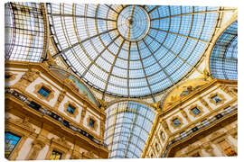 Canvas print Gallery Vittorio Emanuele Milan