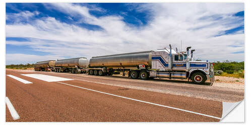 Wandsticker Road Train Australia 