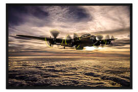 Gerahmter Kunstdruck Dambuster Lancaster