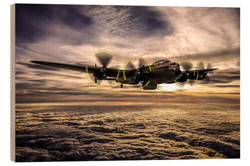 Puutaulu Dambuster Lancaster