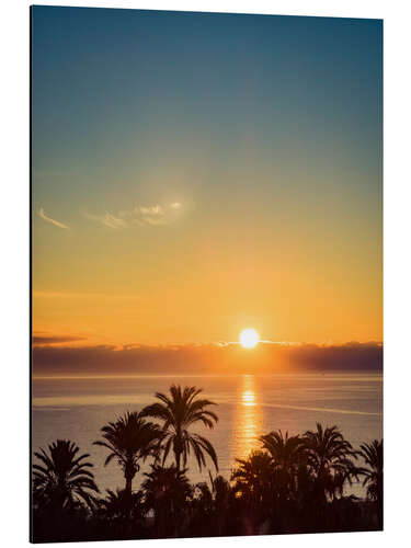 Alumiinitaulu Mallorca Sunrise - Cala Millor