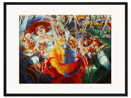 Gerahmter Kunstdruck La risata