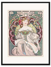 Gerahmter Kunstdruck Träumerei