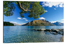 Aluminium print Queenstown New Zealand