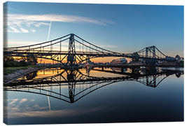 Canvas print Sunrise at Kaiser-Wilhelm-Bridge