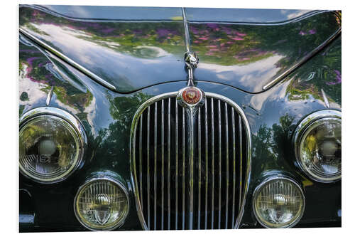 Tableau en PVC Voiture ancienne de marque Jaguar II