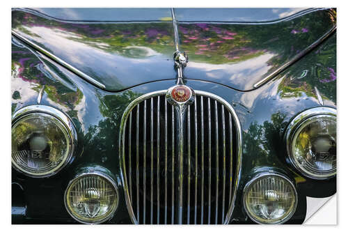 Selvklebende plakat Classic car Jaguar Mark II