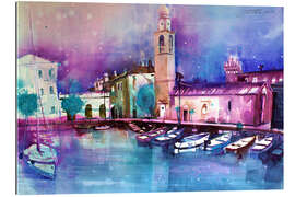 Tableau en plexi-alu Lake Garda, Lazise