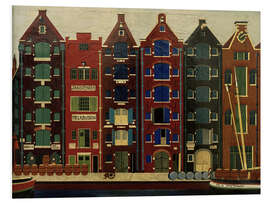 Tableau en PVC Amsterdam, Brouwersgracht