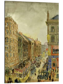 Magnettafel Straße in Berlin