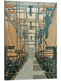 Magnettafel Jacquard-Weberei