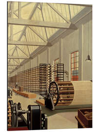 Aluminiumsbilde Preparation hall (weaving)