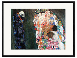 Framed art print Death and life