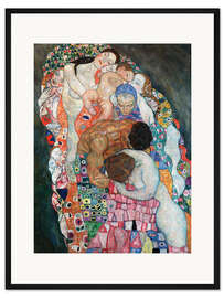 Gerahmter Kunstdruck Das Leben (Detail)