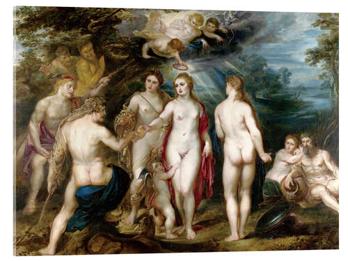 Acrylic print The Judgement of Paris