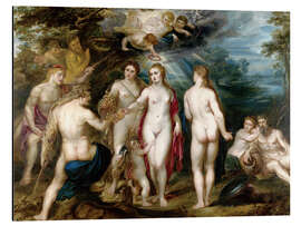 Quadro em alumínio The Judgement of Paris