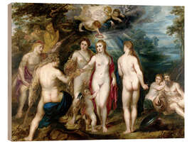 Trätavla The Judgement of Paris