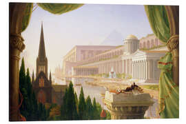 Aluminium print The Architect's Dream - Thomas Cole