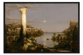 Gerahmter Kunstdruck Der Weg des Imperiums (Verlassenheit)