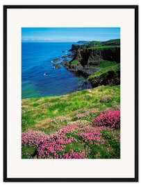 Gerahmter Kunstdruck Dunluce Castle, Irland