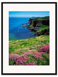 Gerahmter Kunstdruck Dunluce Castle, Irland