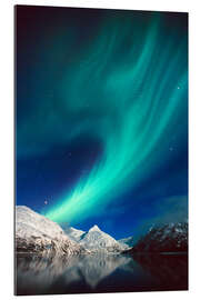 Gallery print Northern Lights on Portage Lake