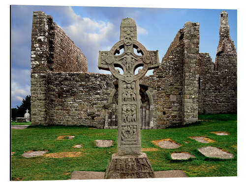 Aluminiumsbilde Clonmacnoise in Ireland